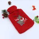 No Leakage Lightweight Rubber Hot Water Bag Plush Animals Cover