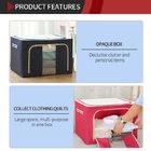 Durable Practical Linen Storage Bins , ODM Fabric Cube Household Storage Containers